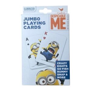 Cardinal Illumination Entertainment Despicable Me Jumbo Playing Card Games